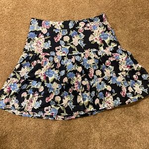 Ann Taylor Loft Floral Skirt